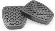 🚘 hotwin clutch and brake pedal pad rubber cover 36015ga111 - subaru forester mt compatibility, set of 2 logo
