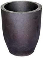 🔥 versatile #3 clay graphite crucible: ideal for melting, casting and refining gold, silver, copper, brass, aluminum, lead, zinc, and alloys logo