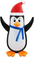 случаи 3 5 высокий надувной пингвин логотип