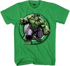 img 1 attached to Marvel Avengers T Shirt Kelly Green