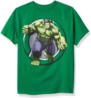 marvel avengers t shirt kelly green logo
