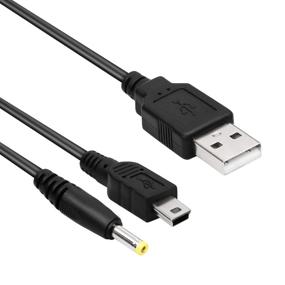 img 3 attached to 🎮 FunTurbo PSP Charger Cable: Ultimate 2-in-1 Power Solution for Sony PSP 1000 2000 3000 - USB Data & Charging Cord (2 Pack)