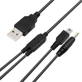 img 2 attached to 🎮 FunTurbo PSP Charger Cable: Ultimate 2-in-1 Power Solution for Sony PSP 1000 2000 3000 - USB Data & Charging Cord (2 Pack)