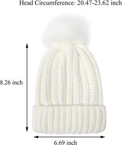 img 2 attached to Muryobao Beanie Cuffed Winter Slouchy Outdoor Recreation in Outdoor Clothing