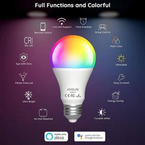 img 3 attached to KHSUIN Multicolor Assistant - Dimmable Equivalent