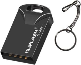 img 4 attached to 💽 256GB USB Flash Drive Black | High Capacity Memory Stick USB 2.0 Storage Thumb Drive