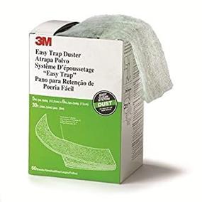 img 2 attached to Efficient Cleaning with 3M Easy Trap Duster Sweep and Dust Sheets: 5x6 Inches, 60 Sheets/Roll