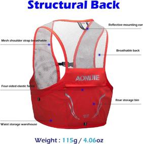 img 2 attached to Ultimate Trail Running Hydration Vest: TRIWONDER Backpack for Marathon - Stay Hydrated on the Go!