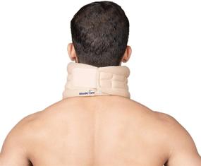 img 2 attached to Wonder Care- Adjustable Soft Cervical Collar: Neck Brace for Pain Relief, Stabilizes Vertebrae, Supports Men & Women