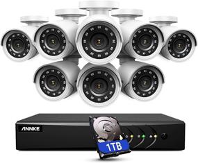 img 4 attached to 📷 Annke 5MP Lite Wired Security Camera System: 8CH DVR, 1TB HD, 8x 1080p Weatherproof Cameras, Night Vision, Remote Access - E200