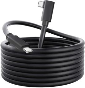 img 4 attached to 🔌 16ft Yoobao USB C to C Cable USB 3.2 for Oculus Quest Link - High-Speed Data Transfer & Fast Charging - Compatible with Oculus Quest VR Headset and Oculus Quest 2 - Black