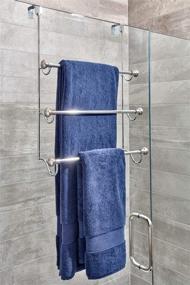 img 3 attached to InterDesign Over Shower Triple Towel