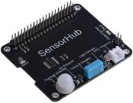 geeekpi docker pi sensor hub: air pressure, temperature, humidity, lighting, pir sensor for raspberry pi/jetson nano/nano pi/orange pi logo