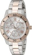 часы invicta women's angel two tone с кварцевым механизмом - стальной ремешок, модель 21771 - 18 дюймов логотип