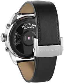 img 1 attached to Montblanc Summit Smartwatch Stainless Leather