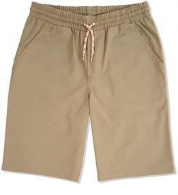 img 3 attached to 🩳 Boys' Basic Poplin Pull-On Short - A Perfect Choice for Awesome Style