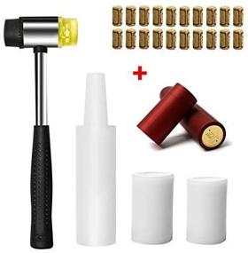 img 1 attached to 🍾 Complete Hand Corker Set for Standard Wine and Belgian Beer | Includes 4 Pcs Hand Corker, 20Pcs Wine Corks, and 20Pcs Red PVC Heat Shrink Capsules