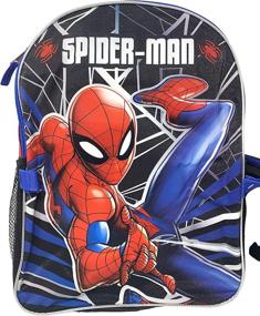 img 2 attached to Superhero-inspired Spiderman Backpack Style Lunch Bag