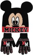 ❄️ stay warm with disney toddler mickey mittens: perfect boys' accessories for cold weather logo