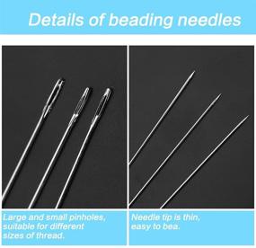 img 2 attached to 🧵 SEO-Optimized Product Name: Beading Needles Embroidery with Straight Threader