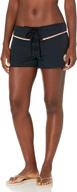 roxy womens retro boardshort anthracite logo