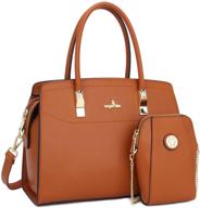angel kiss handbags: stylish designer women's satchels and wallets for hobo bag enthusiasts logo