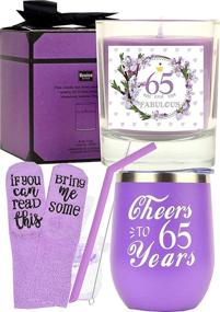 img 4 attached to 🎉 65th Birthday Gifts for Women - Tumblers, Decorations, & Ideas