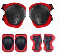 🛴 orchidtek kids protective gear set - adjustable knee and elbow pads for skateboarding, cycling, rollerblading, and more! logo