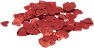 ❤️ add a romantic touch with beistle red cn116 hearts confetti, 1/2-ounce logo