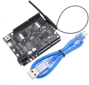 img 4 attached to 📡 HiLetgo UNO R3 WiFi ATmega328P + ESP8266 NodeMCU 32MB Memory USB-TTL CH340G for Arduino | Includes USB Cable & 2.4G WiFi Antenna