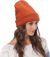 🧣 naivlizer women's winter knit beanie - satin lined, cable knit, thick chunky cap with cuff logo