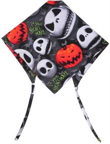 img 2 attached to 🎃 Reversible Halloween Dog Bandana - Stylish Pet Scarf Accessories for Dogs, Cats, and Other Pets