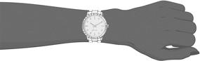 img 2 attached to Crystal Accented Bracelet Watch for Women by Nine West