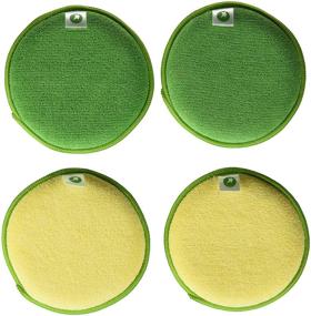 img 3 attached to Starfiber Microfiber Kitchen Scrubbies 4 Pack