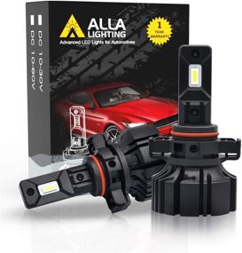 img 4 attached to 💡 Alla Lighting C-HR Vision 12276 2504 PSX24W Замена ламп для LED-противотуманных фар - улучшенные яркие лампы, 6000 люменов CSP-SMD обновление, 6000K ксеноново-белый, улучшенное SEO.