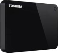 💾 внешний портативный жесткий диск toshiba canvio advance 1tb черного цвета usb 3.0 - hdtc910xk3aa логотип