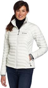 img 3 attached to Columbia Womens Power Jacket Medium Women's Clothing for Coats, Jackets & Vests