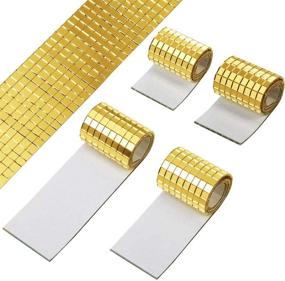 img 4 attached to PP OPOUNT Self Adhesive Mirrors Decoration Building Supplies