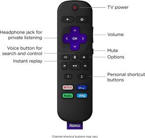 img 1 attached to Roku Ultra 2020 - HD/4K/HDR Streaming Media Player with Bluetooth, Roku Voice Remote, and Premium HDMI Cable (Renewed)