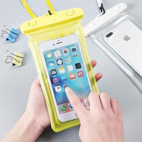 img 3 attached to Universal Waterproof Case Cell Phones & Accessories and Cases, Holsters & Clips