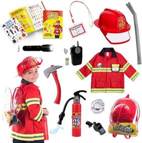 img 4 attached to 🎃 Halloween Fireman Toys with Awesome Accessories Included!