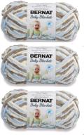 🧶 wholesome savings: bernat baby blanket yarn (3-pack) little cosmos 161103-3128 logo