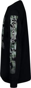 img 2 attached to Hurley Sleeve Graphic T Shirt Birch Boys' Clothing for Tops, Tees & Shirts