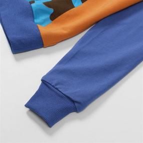 img 2 attached to 👕 Qtake Fashion Clothes Crewneck Sweatshirt: Trendy Boys' Clothing with Versatile Hoodies & Sweatshirts
