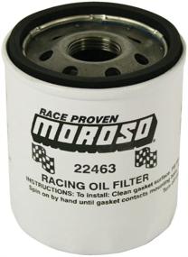 img 1 attached to Enhanced Oil Filter for GM LS/FORD 4.6/5.4 Engines - Moroso 22463 (22mm Thread)