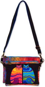 img 1 attached to 👜 Laurel Burch 2-Piece Crossbody Bag Set 6551