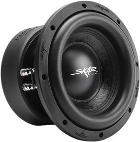 img 4 attached to 🔊 Skar Audio SVR-8 D4 8-дюймовый 800 ваттный сабвуфер для автомобилей с двойной нагрузкой 4 Ом - усиленный бас для непревзойденного звукового опыта.