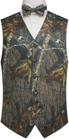 img 2 attached to 👔 Versatile Camouflage Vest Tie with Large Neck: Optimal Blend of Style and Comfort