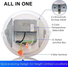 img 2 attached to 💡 Shining Bright: Recessed Lighting Equivalent Downlight Pack for Optimal Illumination