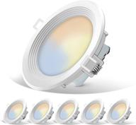 💡 shining bright: recessed lighting equivalent downlight pack for optimal illumination logo